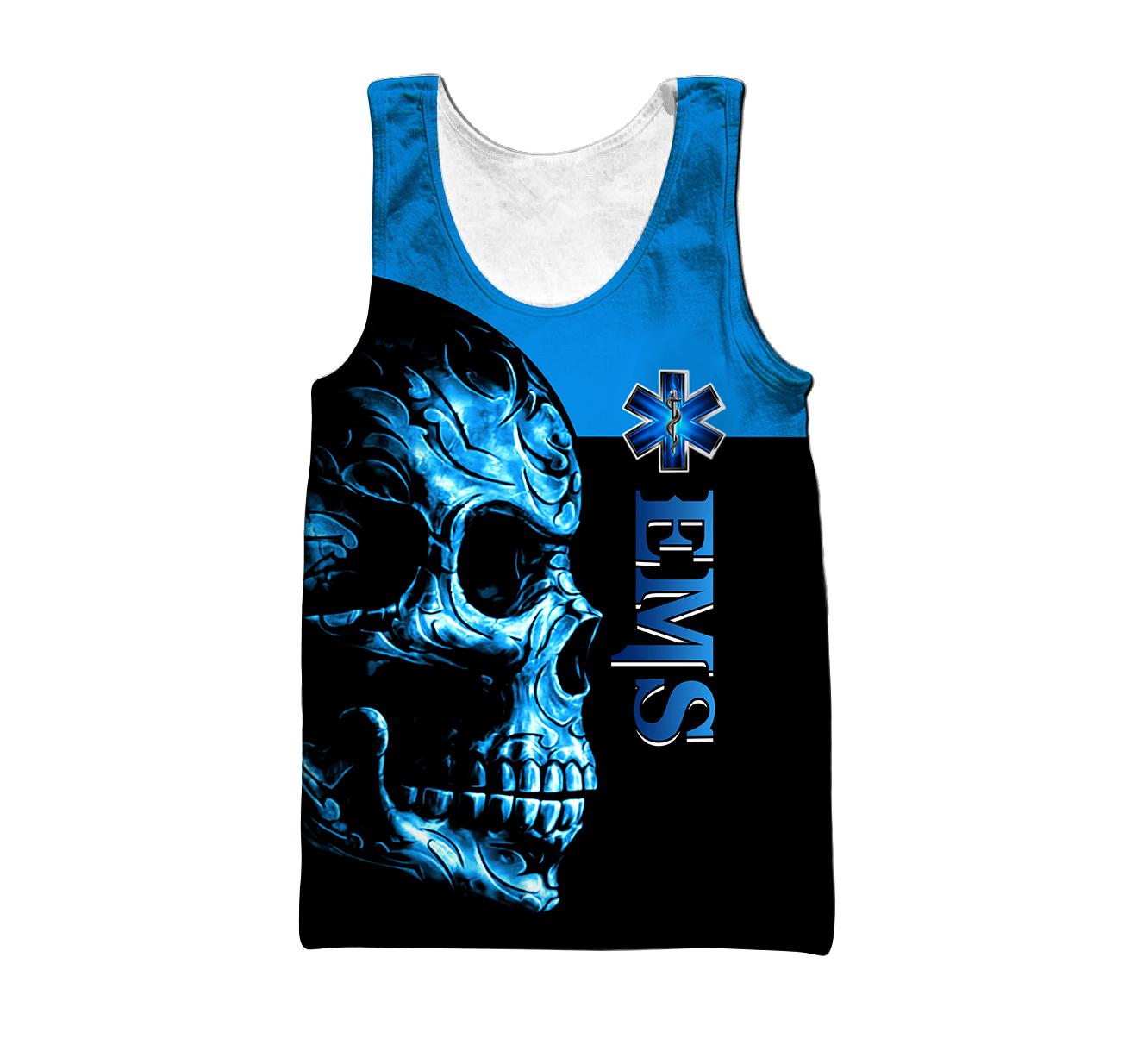 Premium EMS Personalized Name 3D All Over Printed Unisex Shirts