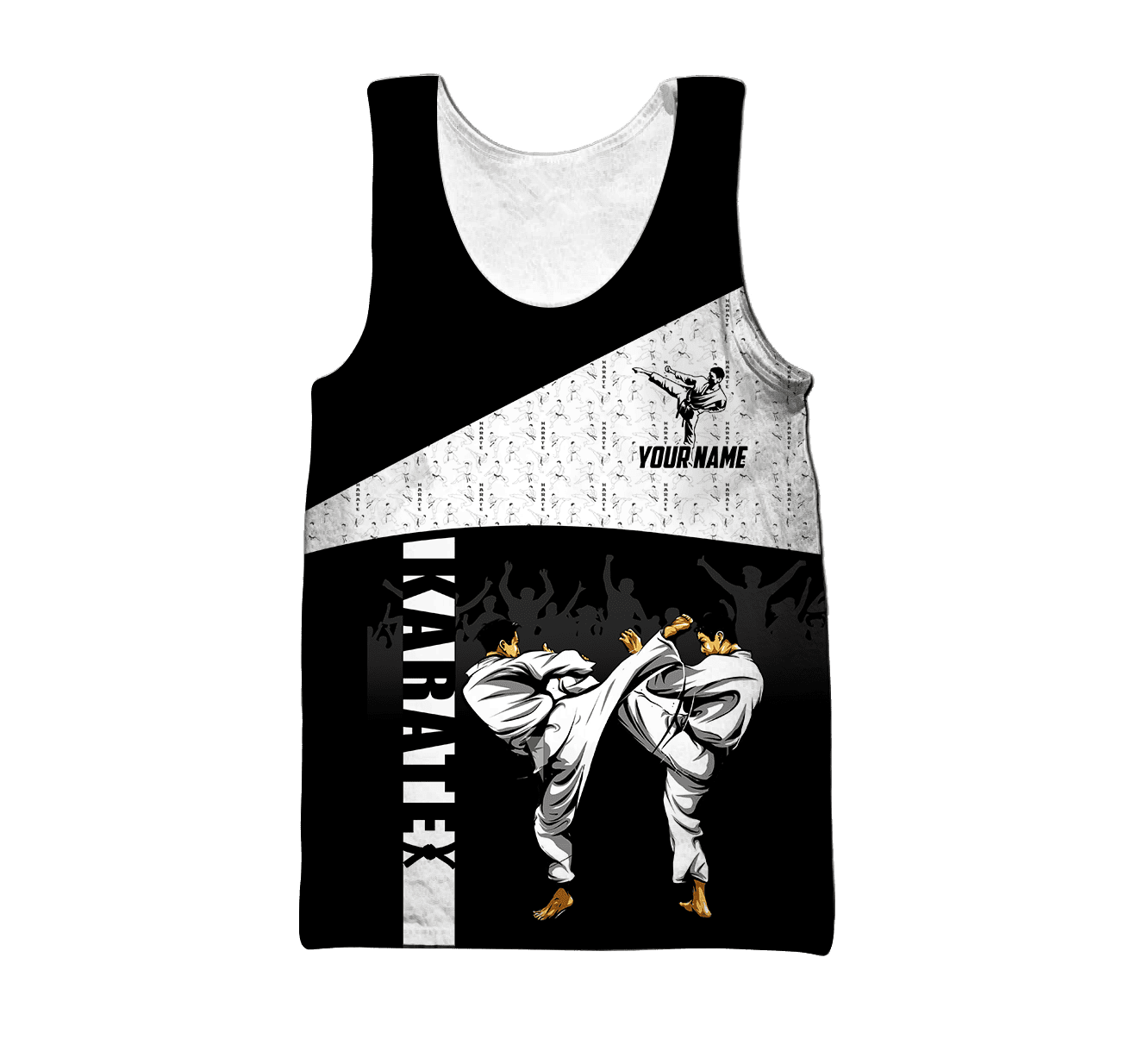 Customize Name Karate 3D All Over Printed Unisex Shirts