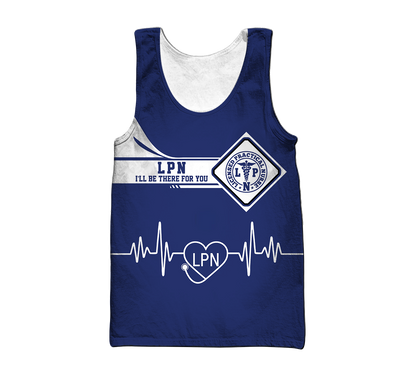 Premium Nurse Personalized Name 3D All Over Printed Unisex Shirts