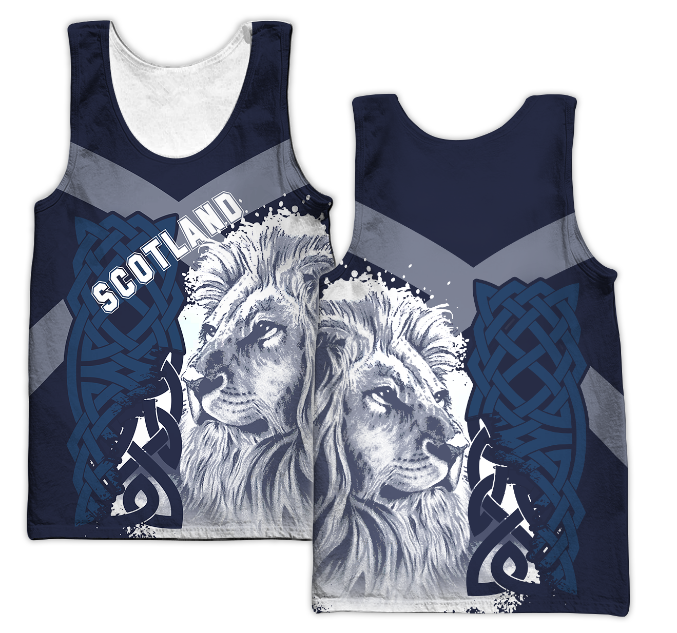 Premium Scotland 3D All Over Printed Unisex