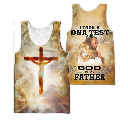 Jesus Christ on the Cross 3D All Over Printed Shirts