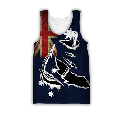 Tmarc Tee Custom name Hooked on fishing Australia design 3d print shirts