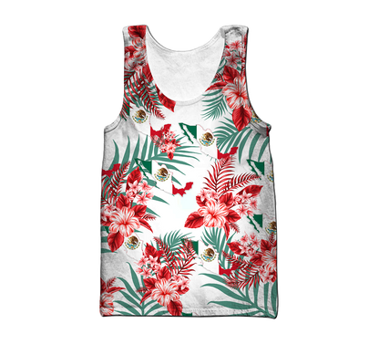 Mexico 3D All Over Printed Unisex Shirts