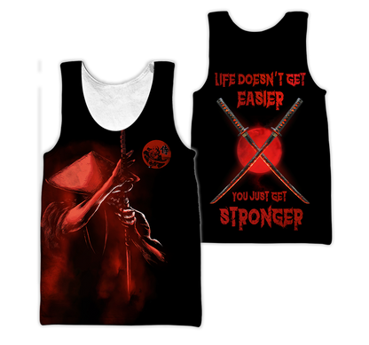 Customize Name Samurai Tattoo Japan 3D All Over Printed Unisex Shirt