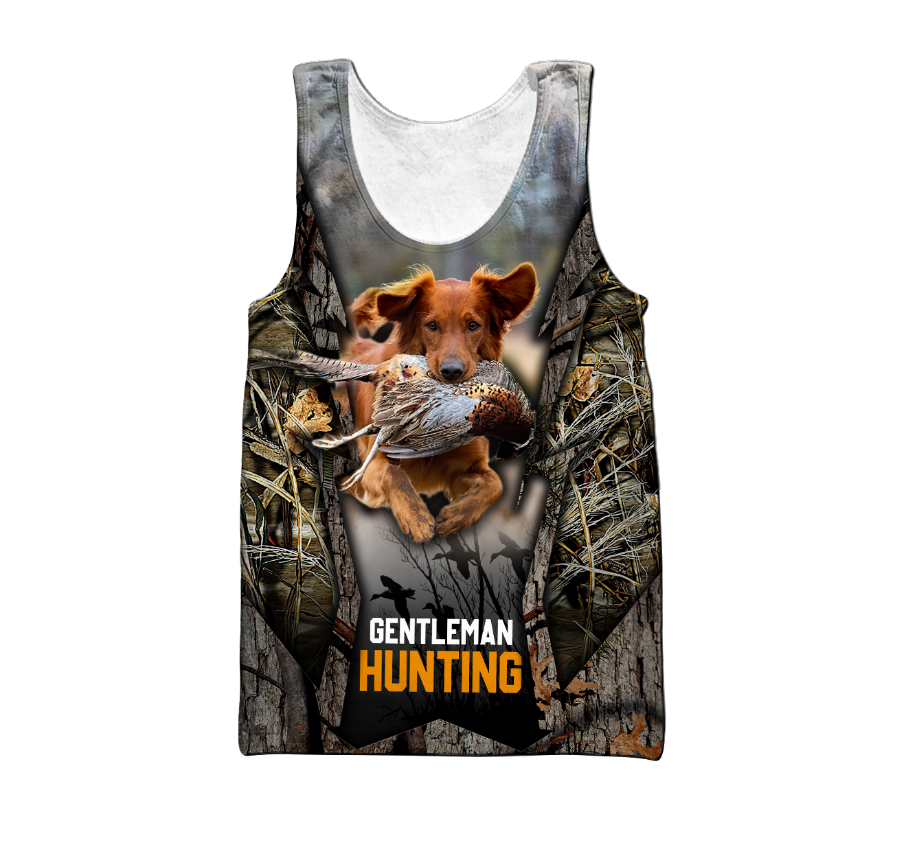 Hunting Dog 3D Over Printed Unisex Deluxe Hoodie ML