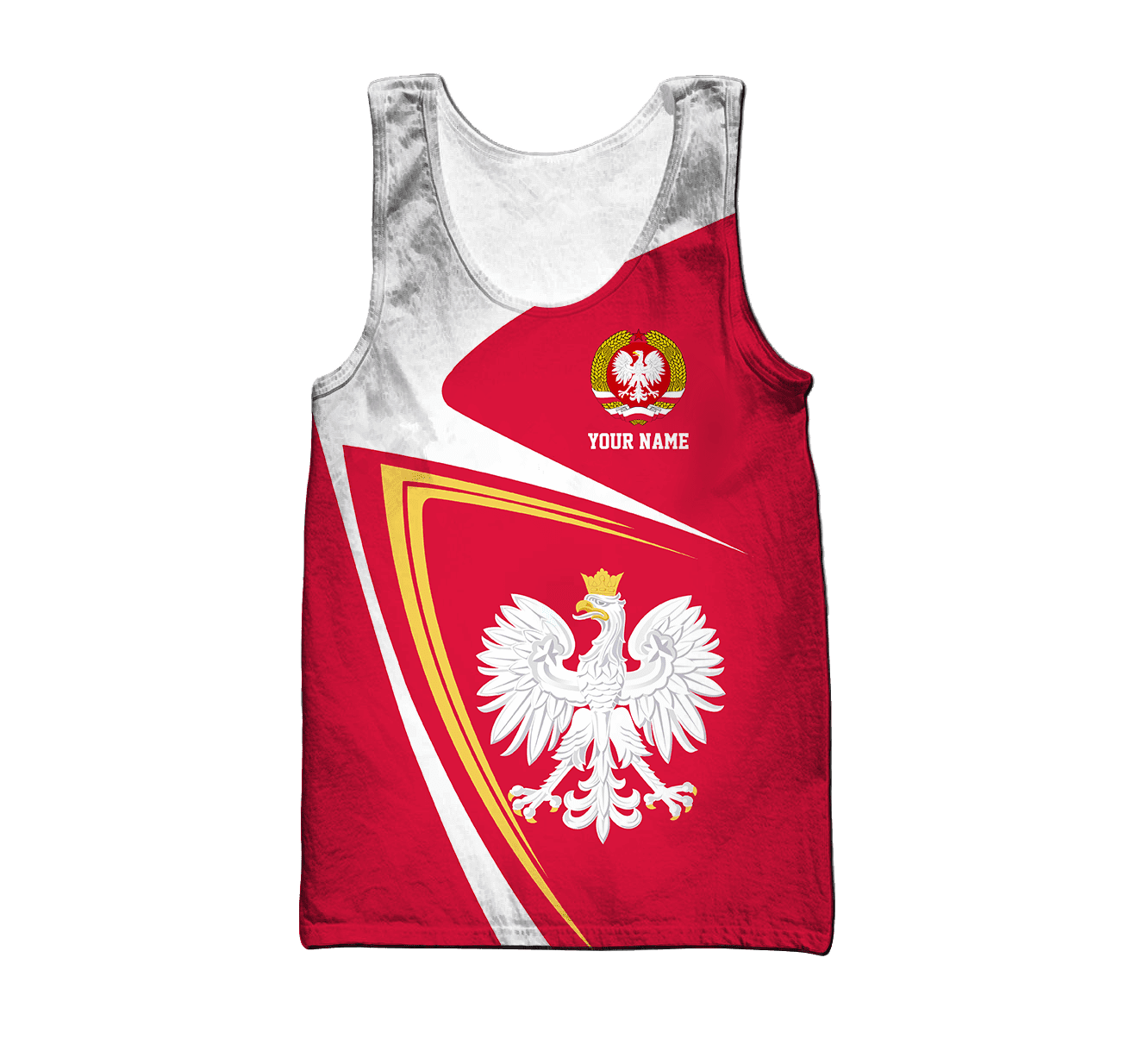 Personalized Polska 3D All Over Printed Unisex Hoodie