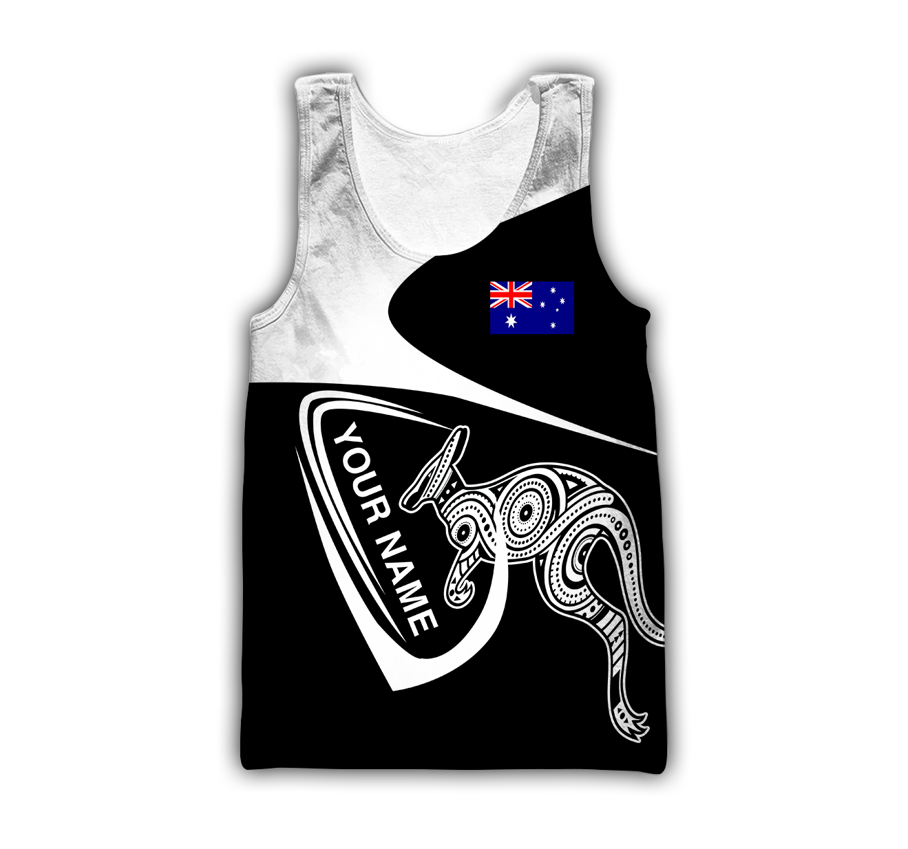 Premium Unisex Hoodie Aboriginal Australia Custom Name ML
