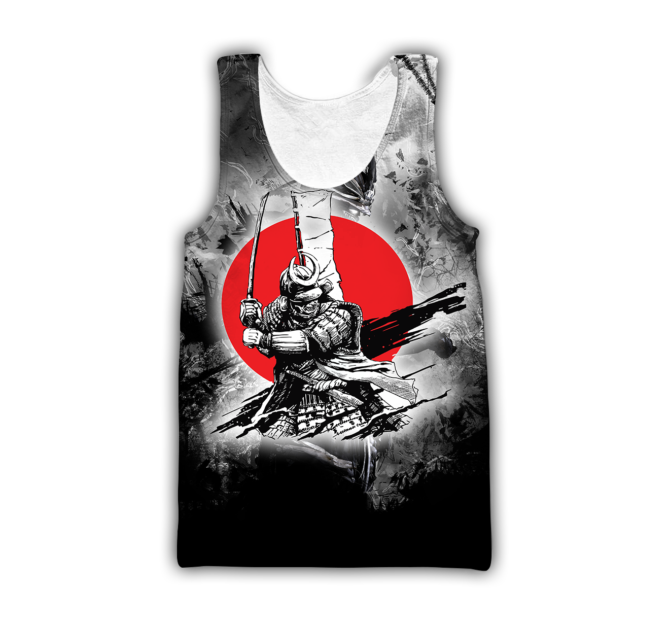 Premium Unisex 3D Printed Samurai Tattoo Shirts MEI