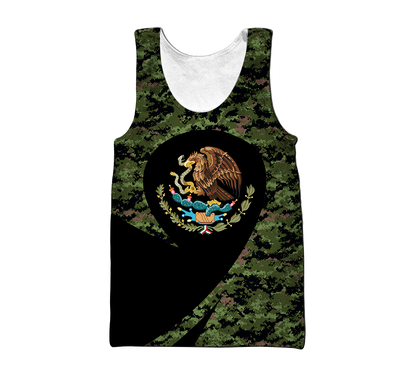 Mexico 3D All Over Printed Hoodie