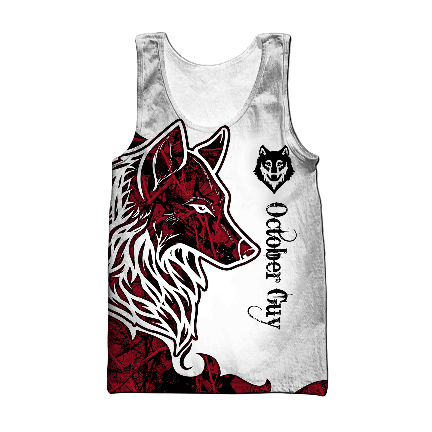 October Wolf 3D All Over Printed Shirts Pi112070