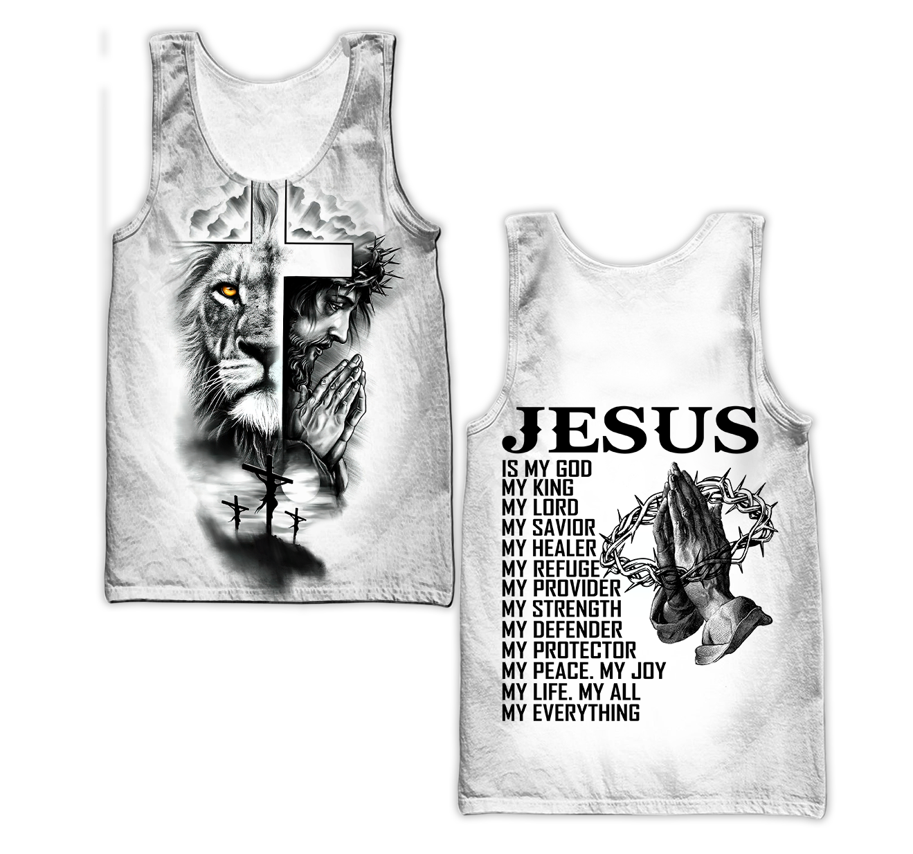 Jesus Is My God 3D All Over Printed Shirts