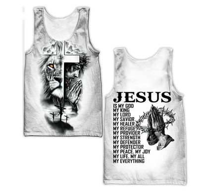 Jesus Is My God 3D All Over Printed Shirts