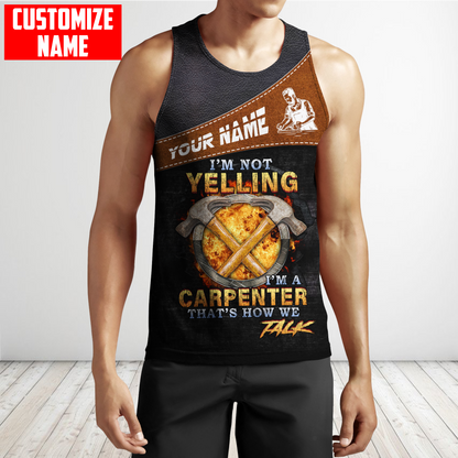 Personalized Name Carpenter 3D All Over Printed Unisex Shirts That's How We Talk