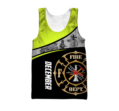 December Firefighter Hoodie For Men And Women MH28012124