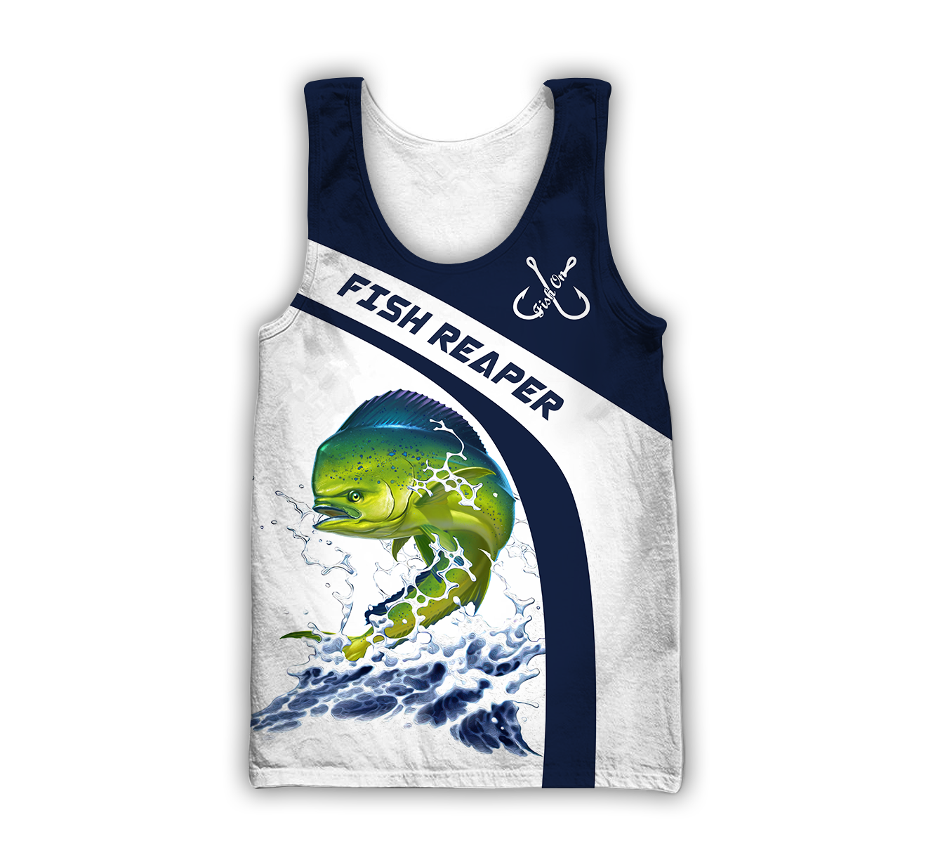 Custom name Mahi-mahi fishing design 3d print shirts