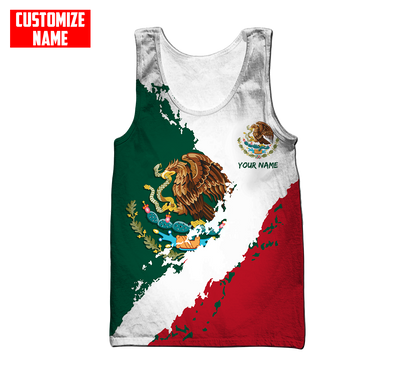 Persionalized Mexico 3D All Over Printed Unisex Shirts