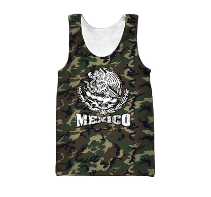 Love Mexico 3D All Over Printed Hoodie