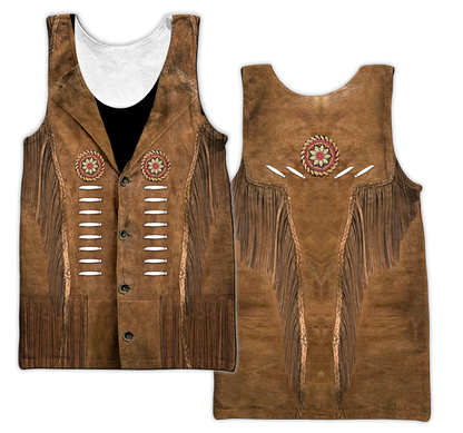 Cowboy Jacket No18 Cosplay 3D Over Printed Unisex Deluxe Hoodie ML