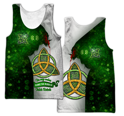 Premium Unisex Hoodie Custom Nam Irish St.Patrick Jesus Irish Rebel In My Vain ML