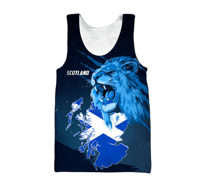 Premium Scotland Lion 3D All Over Printed Unisex