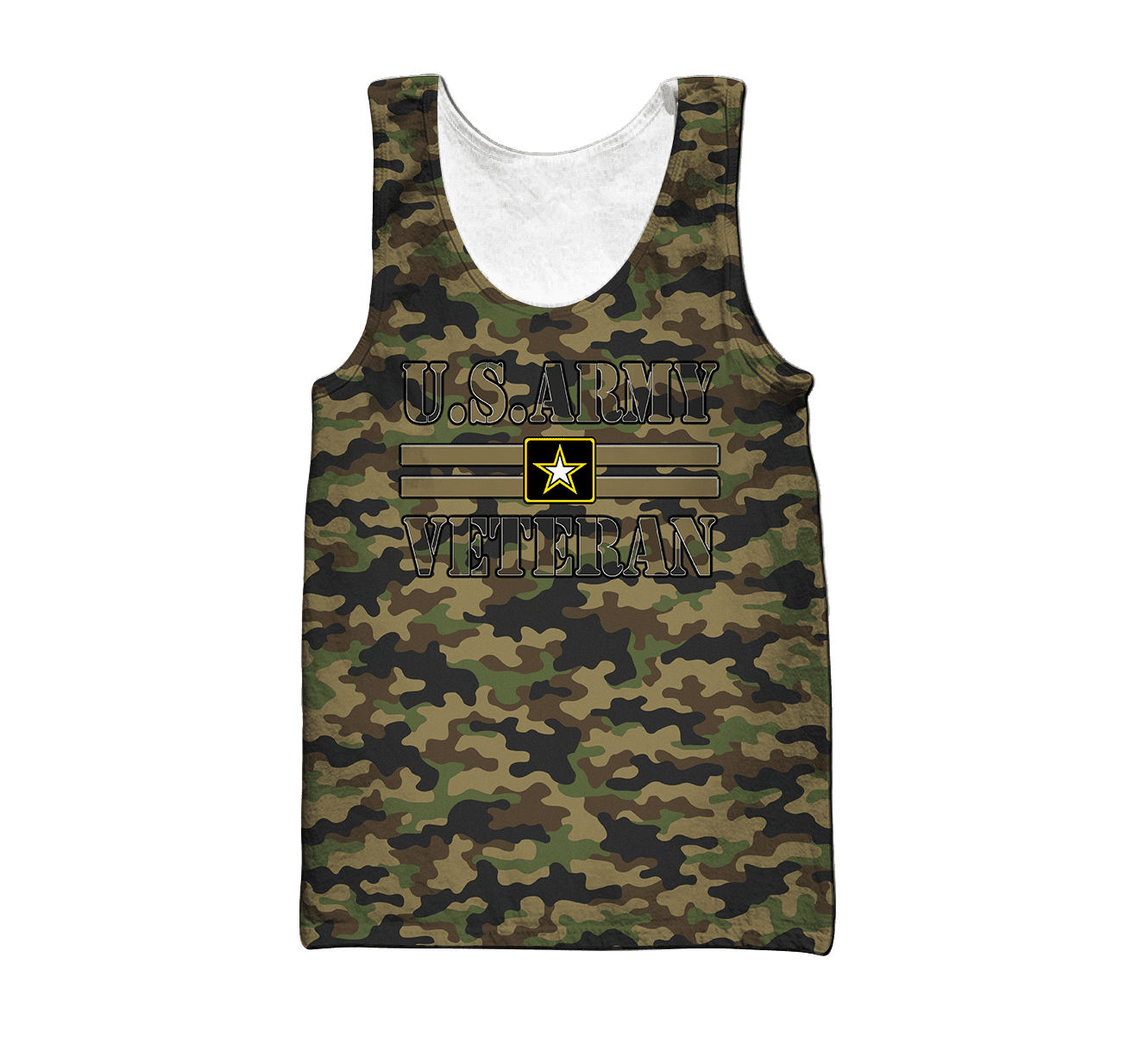 US Army Veteran Personalized Name 3D All Over Printed Unisex Hoodie