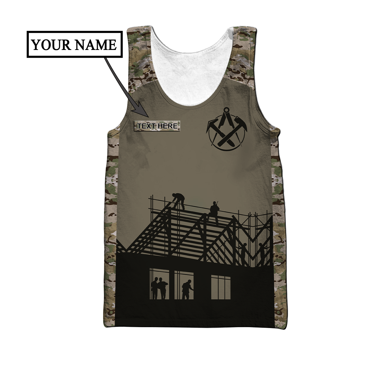 I AM A ROOFER 3D UNISEX SHIRT
