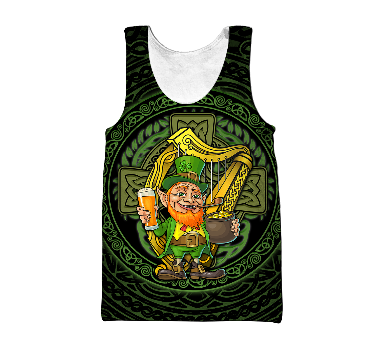 Premium Unisex Hoodie Irish St.Patrick Let Drink ML