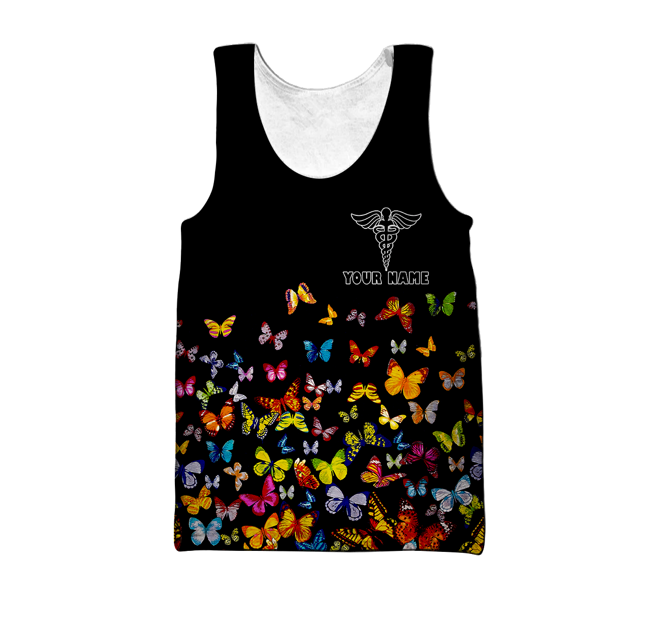Premium Nurse Personalized Name 3D All Over Printed Unisex Shirts