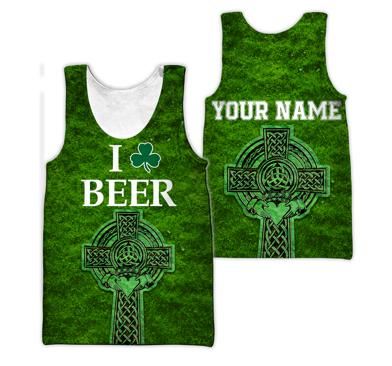 I Love Beer St.Patrick Day 3D Hoodie Shirt For Men And Women LAM