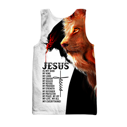 God and Lion - Christian - 3D All Over Printed Style for Men and Women