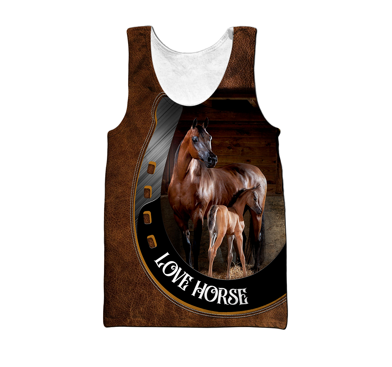 Love Horse 3D All Over Printed Shirts For Men And Women TN