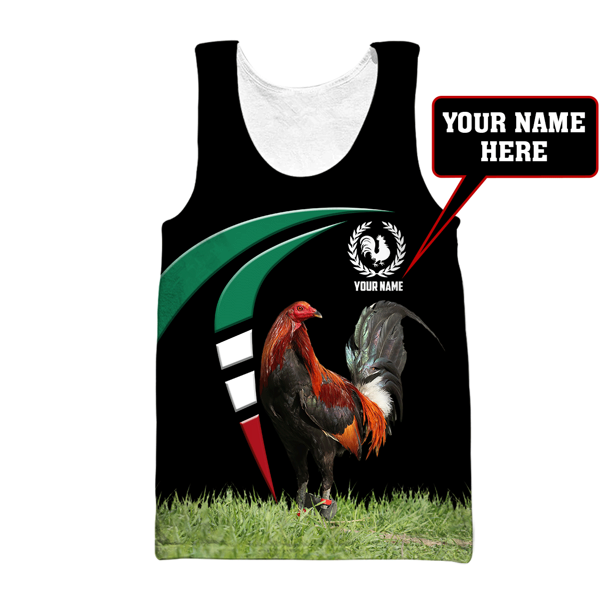 Personalized Rooster 3D Printed Unisex Shirts AM13052103