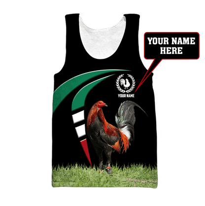 Personalized Rooster 3D Printed Unisex Shirts AM13052103