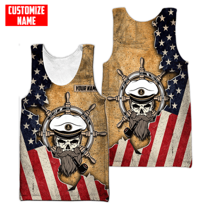 Customized name The Adventure Begins 3D All Over Printed Shirts