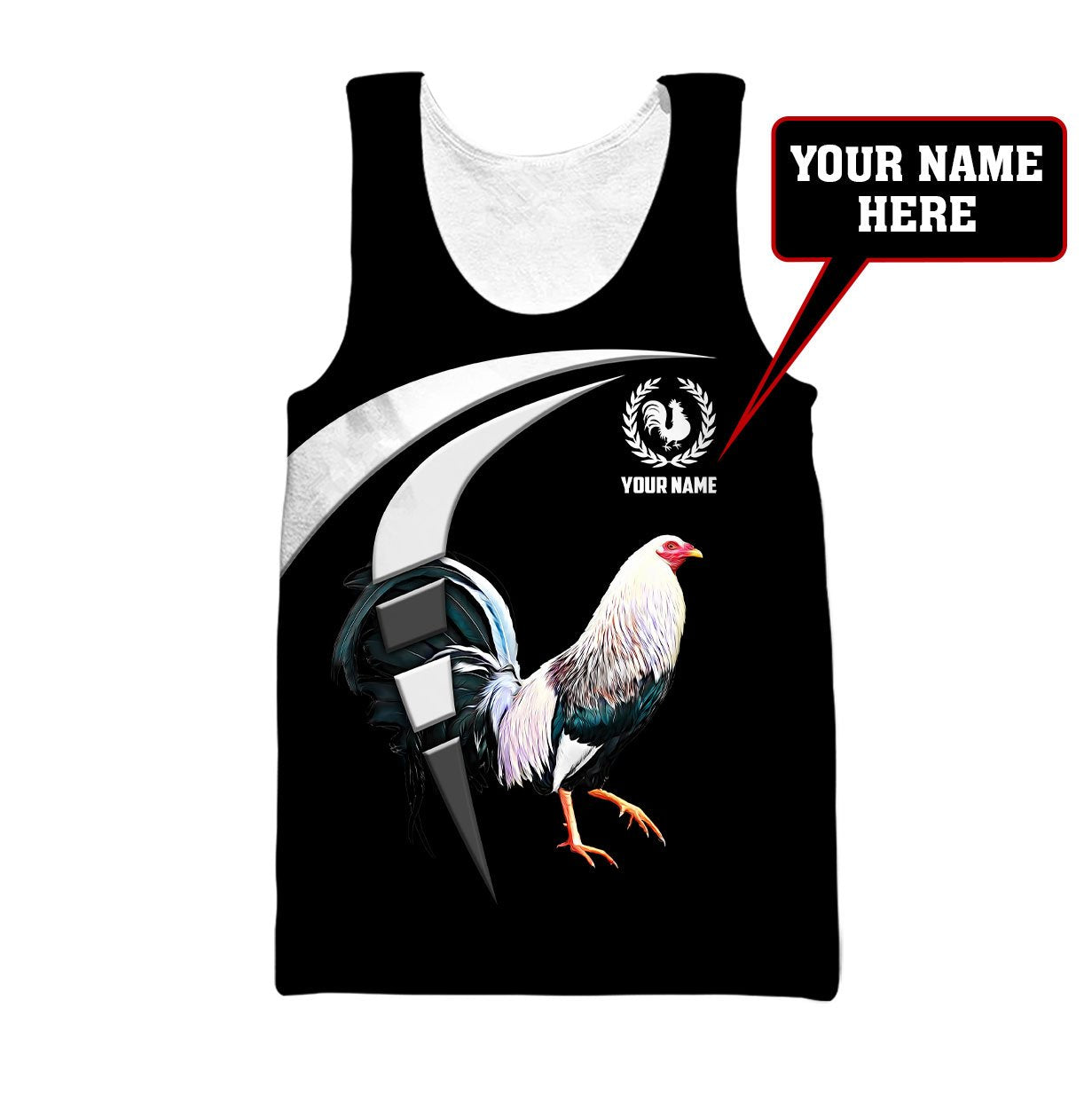 Personalized Rooster 3D Printed Unisex Shirts AM07052104