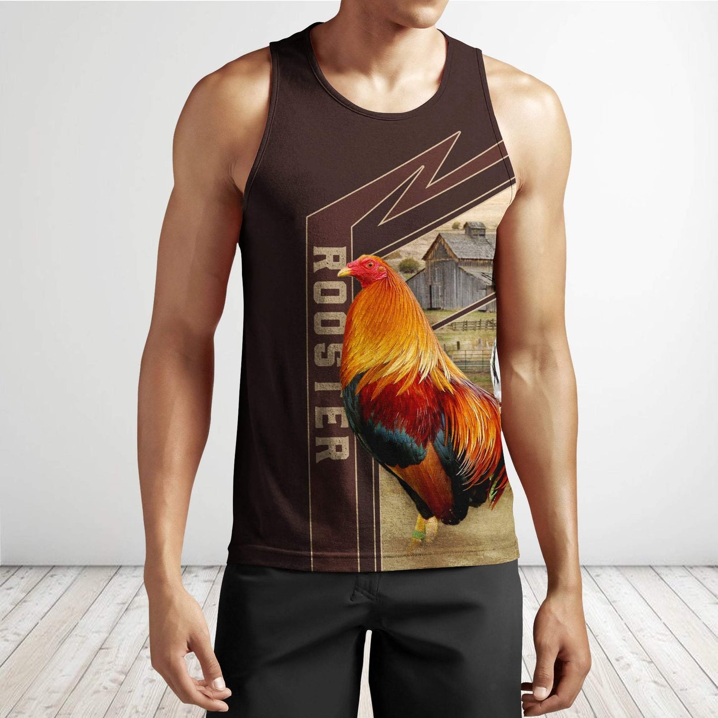 Personalized Rooster 3D Printed Unisex Shirts TNA04062104