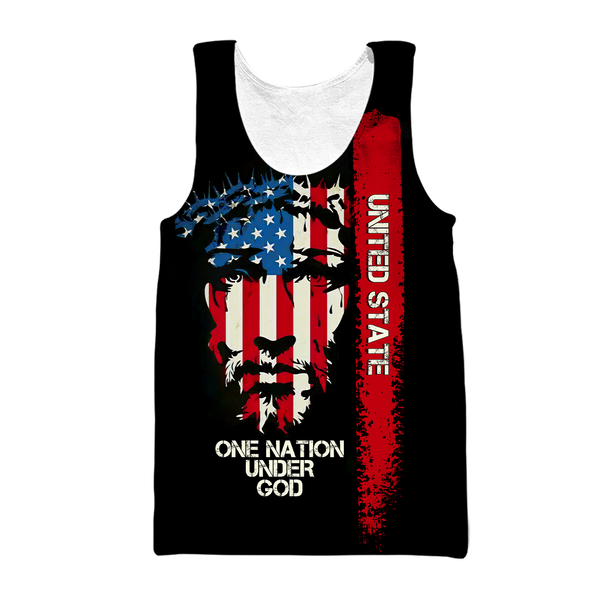 American One Nation Personalized Unisex Hoodie ML