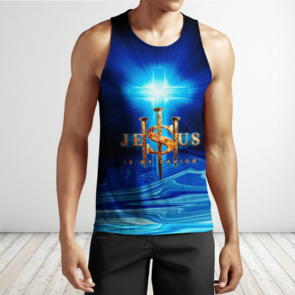 Jesus Christ My Savior 3D Printed Hoodie, T-Shirt for Men and Women