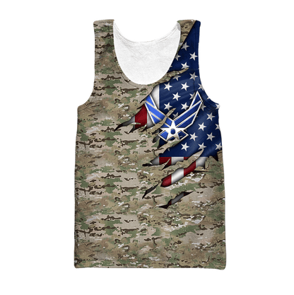 Army 3D All Over Printed Unisex Shirts