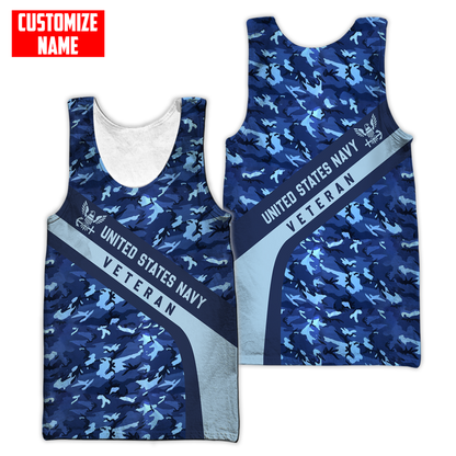 Premium Unique U.S Air Force Veteran Polo All Over Printed Personalized Shirt