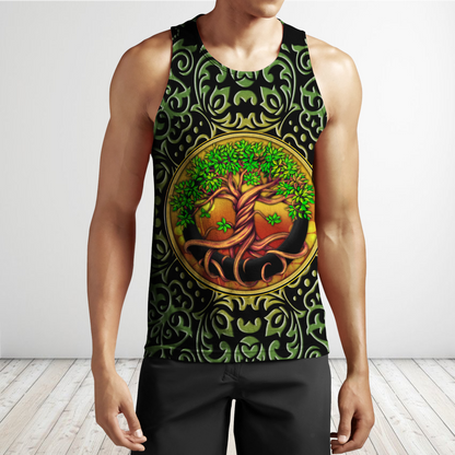 Irish Tree Of Life Day 3D Hoodie Shirt For Men And Women LAM
