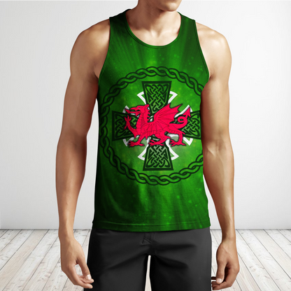 Celtic Wales Dragon Tattoo Hoodie For Men And Women