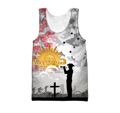 Premium Unisex Hoodie Remember Anzac Day ML