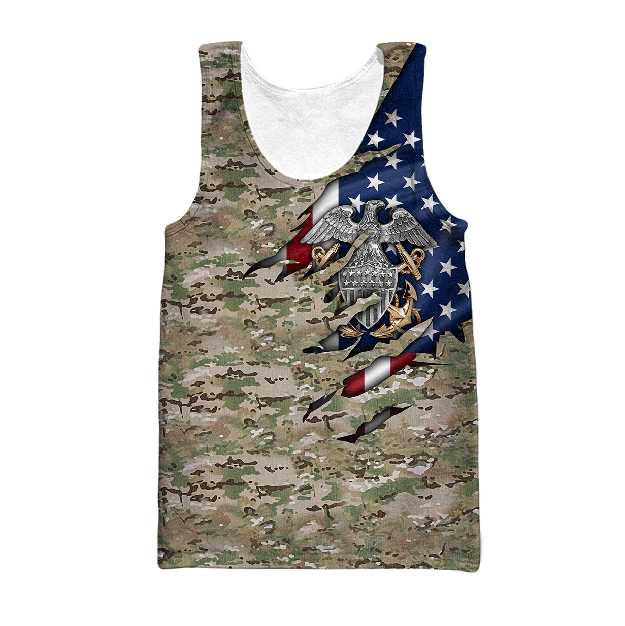 Army 3D All Over Printed Unisex Shirts