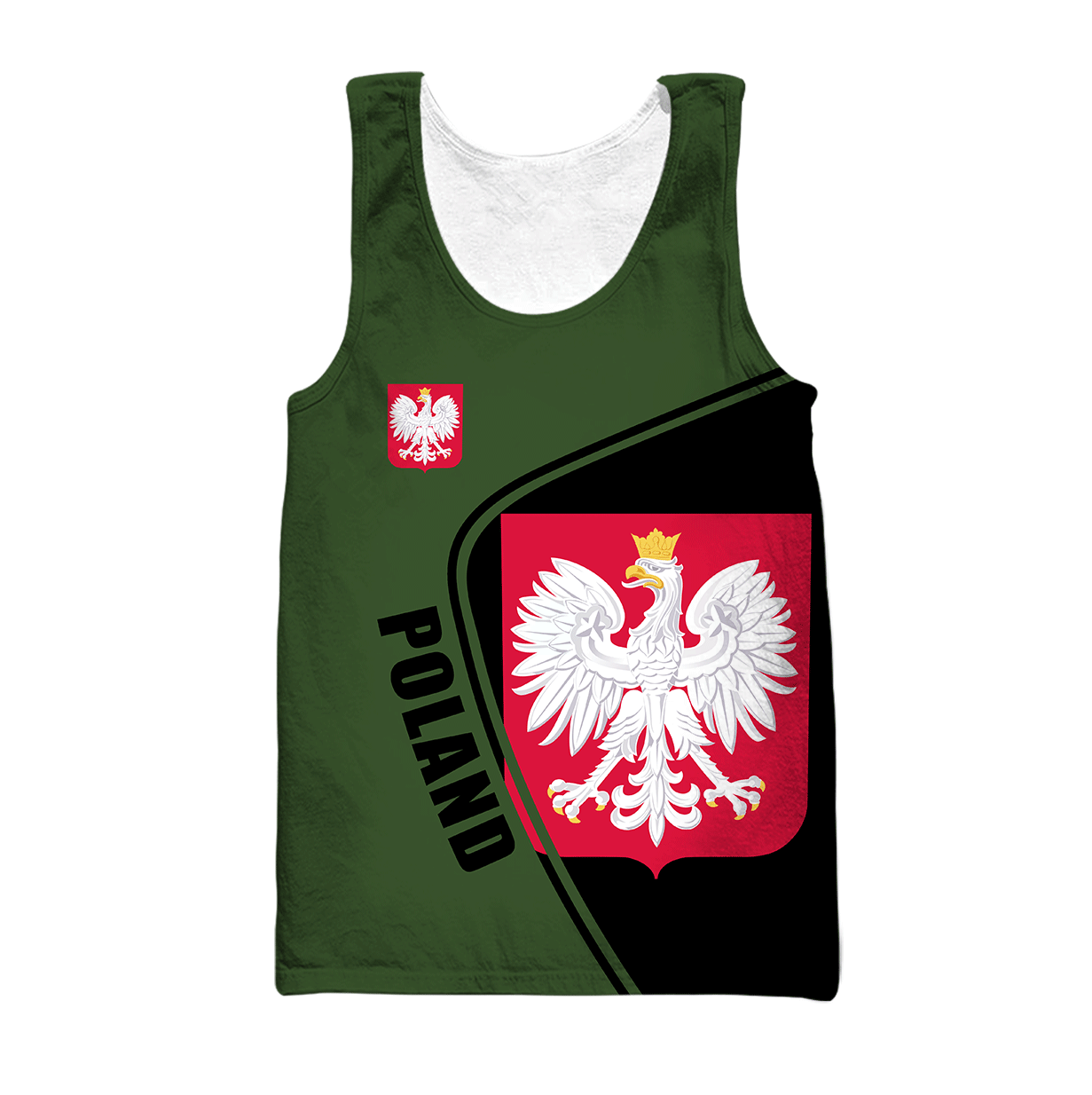 Personalized Polska 3D All Over Printed Unisex Hoodie
