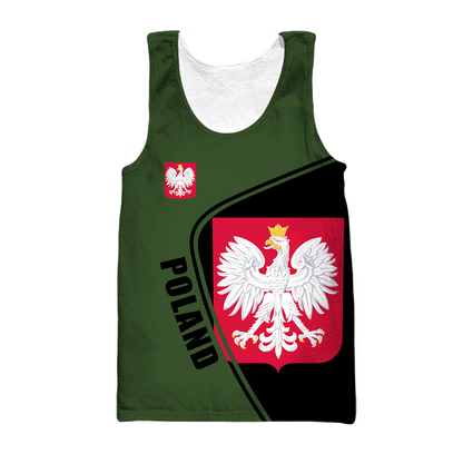 Personalized Polska 3D All Over Printed Unisex Hoodie