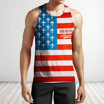 God Bless America - Christian - 3D All Over Printed Style for Men and Women
