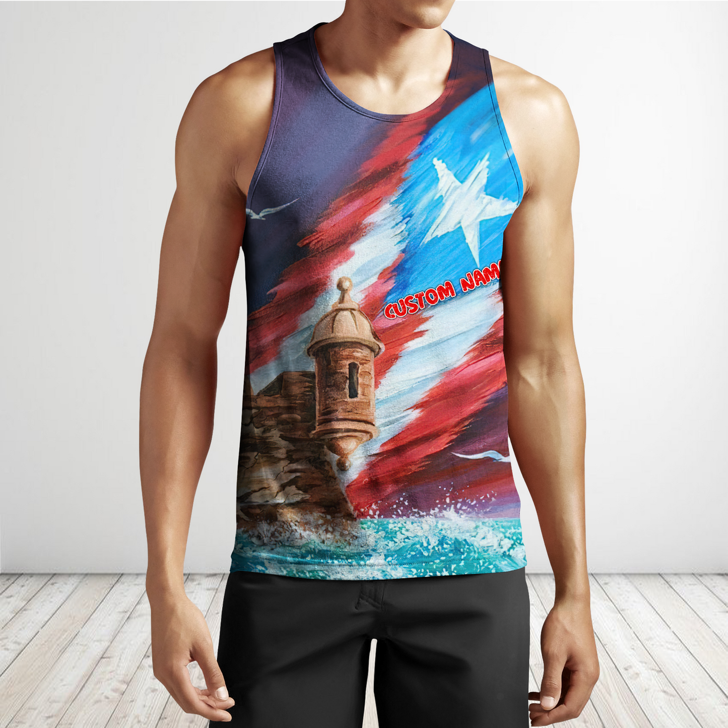 Custom Name Puerto Rico Hoodie For Men And Women MH15032101