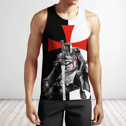 Knight Templar 3D All Over Printed Unisex Hoodie