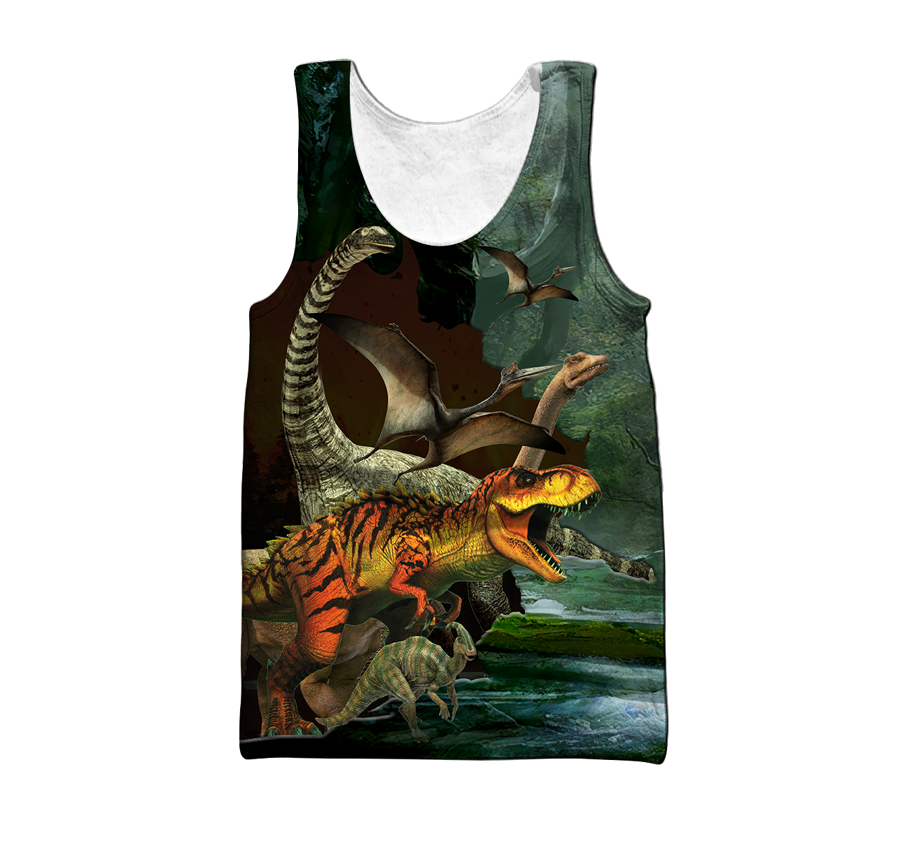 Customize Name Dinosaur 3D All Over Printed Unisex Shirts Dinosaur Species